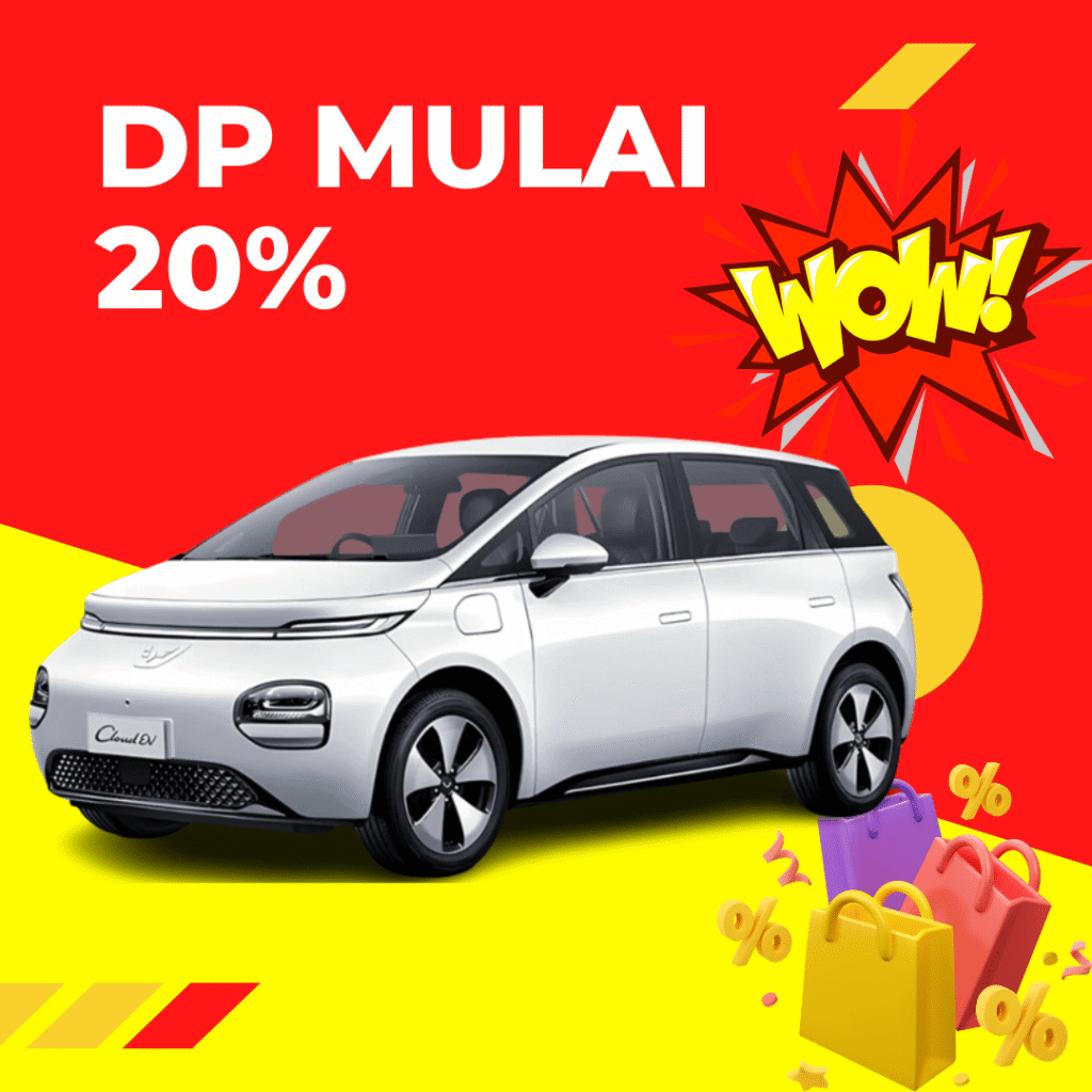 dealer wuling tangerang - harga cloud ev - kredit cloud ev