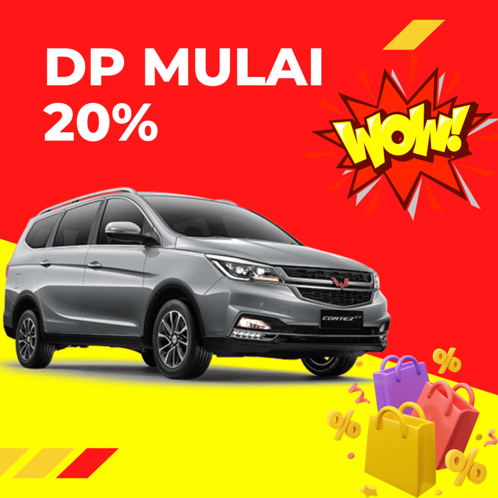 dealer wuling tangerang - harga cortez - kredit cortez